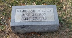 Mamie Gertrude <I>Lee</I> Snider-Black 