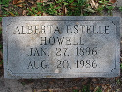 Alberta Estelle Howell 
