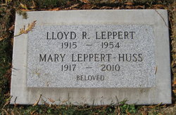 Mary Beulah <I>Ablamis Leppert</I> Huss 