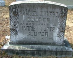 Harriet <I>Tufts</I> Cooper 