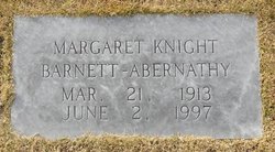 Margaret <I>Knight</I> Abernathy 