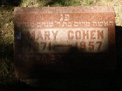 Mary <I>Burash</I> Cohen 