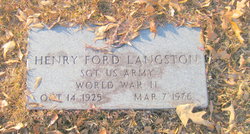 Henry Ford Langston 
