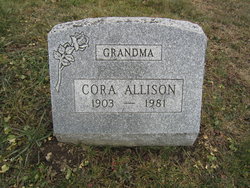 Cora Bertha <I>Custer</I> Allison 