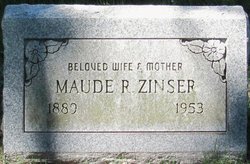 Maude Rose <I>Miller</I> Zinser 