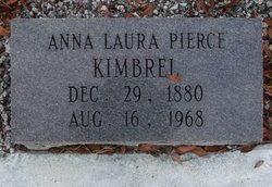 Annie Laura <I>Pierce</I> Kimbrel 