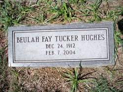 Beulah Fay <I>Tucker</I> Hughes 