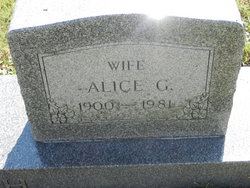 Alice G Cash 