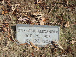 Otis Ocie Alexander 