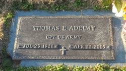 CPT Thomas E Adeimy 
