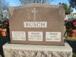 Gertrude <I>Monthof</I> Busch 