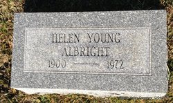 Helen C <I>Young</I> Albright 