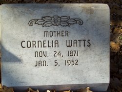 Cornelia <I>Layton</I> Watts 