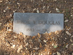 Bertha “Birdie” <I>Watkins</I> Douglas 