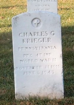 PFC Charles George Krieger 