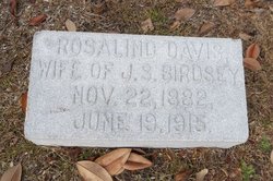 Rosalind <I>Davis</I> Birdsey 