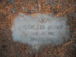 Rosa Lee “Rosie” <I>Nordon</I> Bishop 