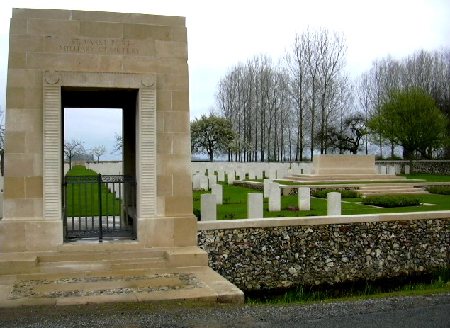 Saint Vaast Post Military Cemetery