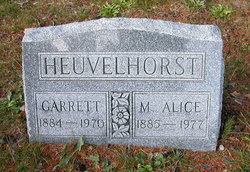 Mary Alice <I>Hancock</I> Heuvelhorst 