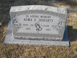 Alma Edna <I>Lankford</I> Doherty 