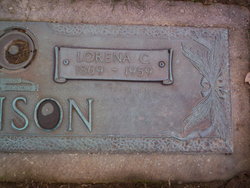 Lorena C <I>Baker</I> Benson 