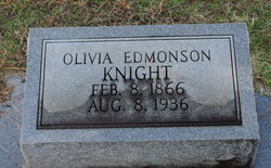 Olivia <I>Edmondson</I> Knight 