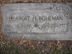Herbert Henry Bohlman 
