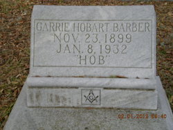 Garrie Hobart “Hob” Barber 