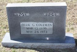 Ollie Green Coleman 