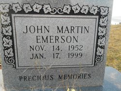 John Martin “Johnny” Emerson 