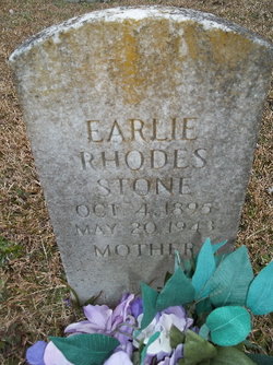 Earlie <I>Rhodes</I> Stone 