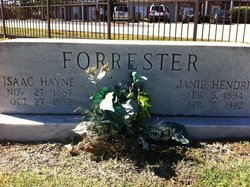 Janie <I>Hendrix</I> Forrester 