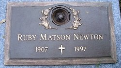 Ruby <I>Matson</I> Newton 