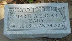 Martha Edgar <I>Bennett</I> Cary 
