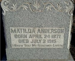 Matilda Anderson 