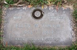 Ellen M. <I>Jones</I> Yocum 