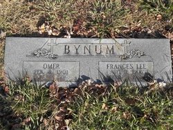 Frances Lee <I>Hopper</I> Bynum 