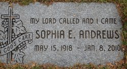 Sophia E. <I>Brudzynski</I> Andrews 