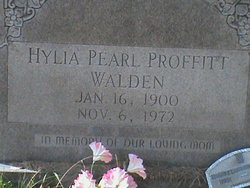 Hylia Pearl <I>Whitworth</I> Proffitt Walden 