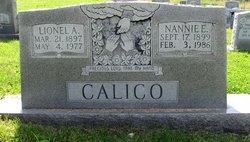 Nannie E. <I>Day</I> Calico 