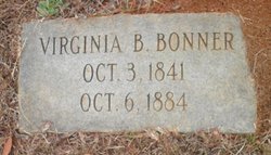 Virginia B “Jennie” <I>Cunningham</I> Bonner 