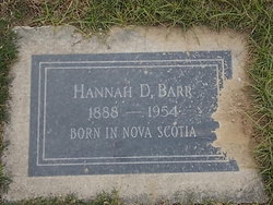 Hannah <I>Douglas</I> Barr 