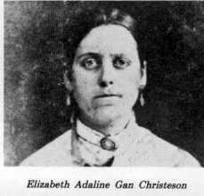 Elizabeth Adeline <I>Gan</I> Christeson 