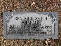 Beatrice Patricia <I>Smith</I> Armour 