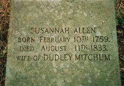 Susanna <I>Allen</I> Mitchum 
