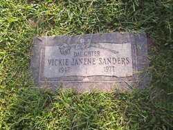 Vickie Janene <I>Cartwright</I> Sanders 