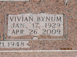 Vivian <I>Bynum</I> Baker 