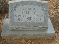 Aphne M Pattillo 