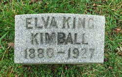 Elva <I>King</I> Kimball 