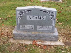 Bertha E. <I>Balch</I> Adams 